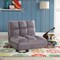 Loungie Beige Flip Chair-5 Position Adjustable-Sleeper-Dorm Bed-Lounger Seat or Sofa-Portable